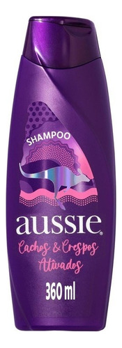  Shampoo Aussie Cachos & Crespos Ativados Frasco 360ml