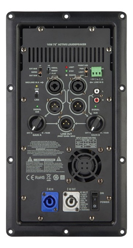 Amplificador Profesional De Audio 800w Rms Medios 