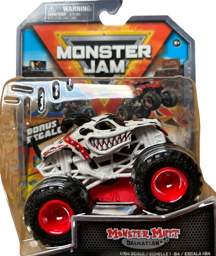 Monster Jam Monter Mutt (dalmatian), Camion Monstruo Truck