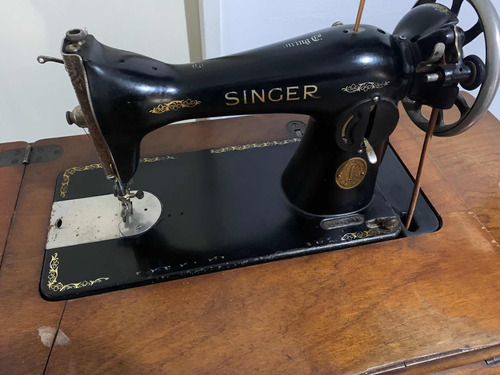 Máquina De Coser Singer Antigua Original En Perfecto Estado