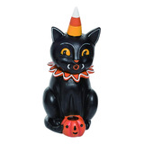 One Holiday Way - Figura De Gato Negro Clásico Para Hallowee
