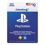 Tarjeta Psn $10 Usd Para Cuenta Usa Ps4 - Ps5