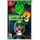 Luigis Mansión 3 Nintendo Switch Nuevo Sellado Envío Gratis 