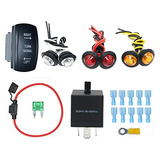 Kit De Intermitentes Utv Atv Sxs, Universal, Led, Señal De C