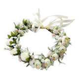 Aruoy Diadema De Flores For Mujer Y Niña, Tocado De Corona