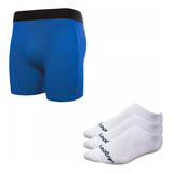 Boxer Deportivo Medias Invisibles Microfibra Lycra Running