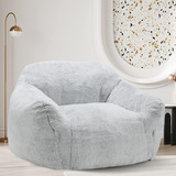 Puf Gigante, Sillón Puff Con Reposabrazos, Puff Relleno De E