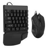 Set Universal Para Teclado Y Ratón Con Una Sola Mano, Estilo