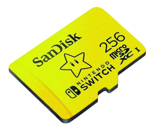 Tarjeta Memoria Microsd Sandisk 256gb Nintendo Switch