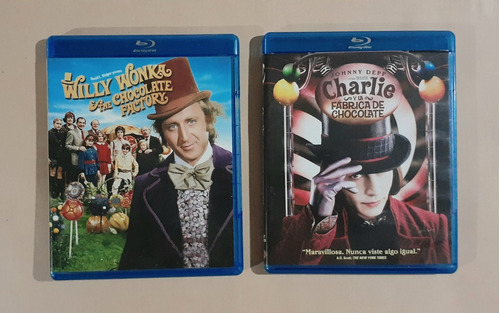 Willy Wonka + Charlie And Chocolat Factory Blu-ray Original