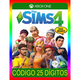 The Sims 4 Xbox One - 25 Dígitos (envio Já)