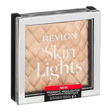 Revlon Skinlights Daybreak Glimmer 201, Polvo Iluminador, Tono De Maquillaje, Color Beige