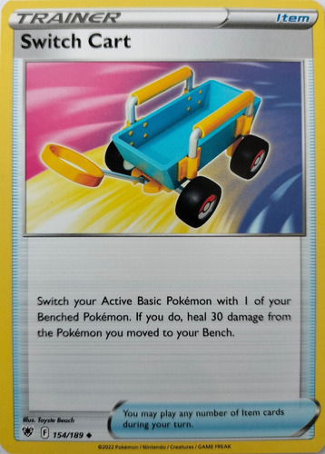 Pokémon Tcg Switch Cart 154/189