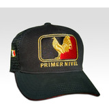 Gorra Primer Nivel Gallos De Pelea Bordada Pin De Regalo