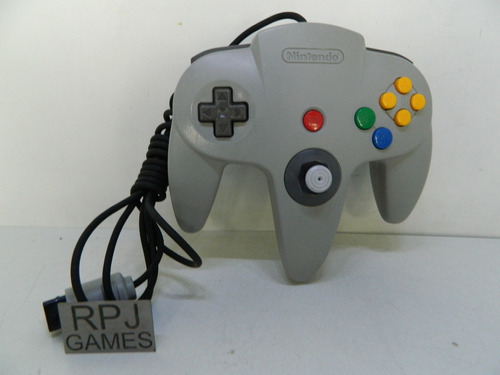 Controle N64 Nintendo 64 Sem Folga Analogico * Loja No Rj *