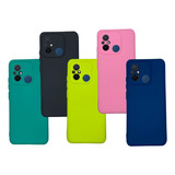 Capa Capinha Silicone Case Aveludada Para Xiaomi Redmi 12c