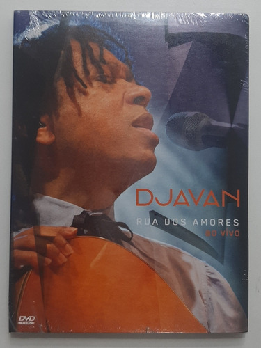 Dvd - Djavan - ( Rua Dos Amores Ao Vivo ) - 2014 - Original