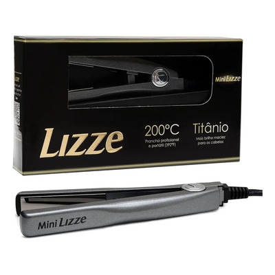 Plancha De Cabello Mini Lizze Plateada 200°c Titanio Plateado | Envío gratis