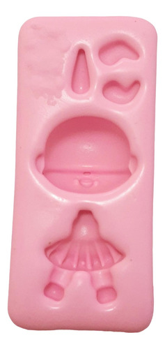 Molde Silicone Bonequinha Amorzinho