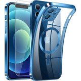 Funda Magnetica Transparente Para iPhone 12 Mini Con Magsafe