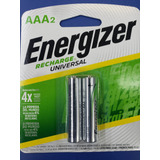 Pilas Recargables Energizer Aaa X 2 Unidades