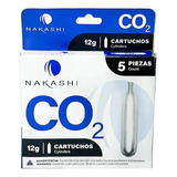 10 Tanques Cartuchos De Co2 De 12 Gr. Marca Nakashi Calidad 