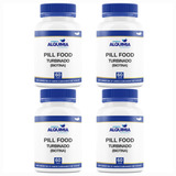 Pill Food Turbinado 60 Cápsulas - Kit 4 Frascos - Alquimia