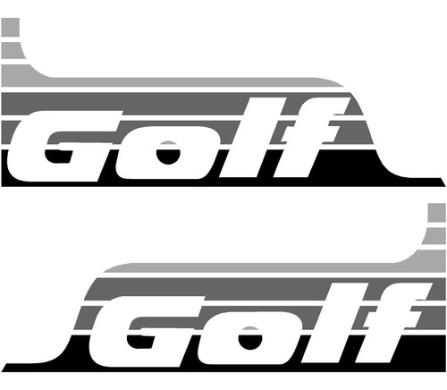 Sticker Calcomania Golf Mk2