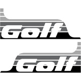 Sticker Calcomania Golf Mk2