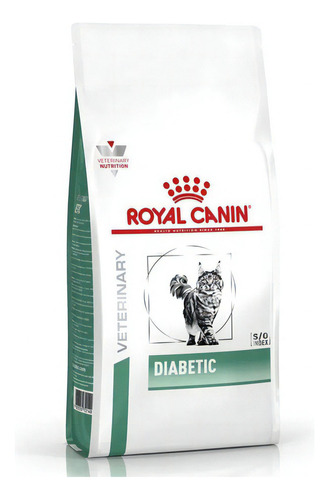 Ração Feline Veterinary Diet Diabetic 1,5kg Royal Canin