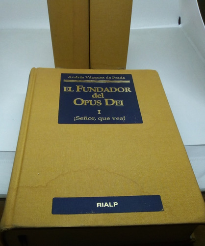 El Fundador Del Opus Dei. (3 Vols.). Andrés Vázquez De Prada