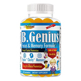 B.genius Suplemento De Refuerzo Cerebral Y Vitaminas De Apoy