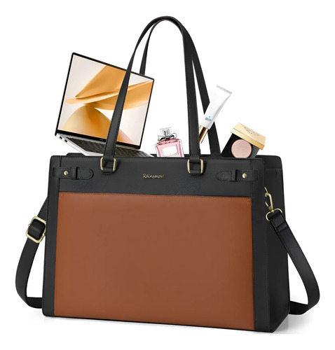 Bolsa De Mujer Totes Bandoleras Moda 15.6 Portafolios Laptop