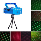 Luz Laser Multipunto Audioritmica Rgb Para Fiestas Navidad 