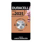 Pila Cr 2025 Duracell, Boton De Litio, Cr2025, 1 Pieza