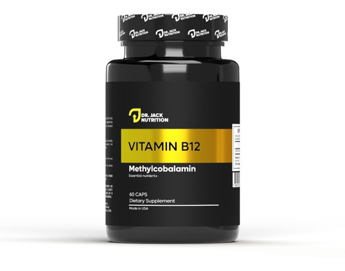 Vitamina B12 5000mcg - 60 Capsulas | Dr Jack Nutrition