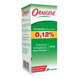 Enjuague Bucal Oralgene Chx 0,12% X 120ml