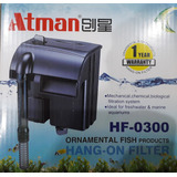 Filtro Mochila Cascada Atman Hf-300 300 L/h Externo Acuario