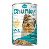 Alimento Chunky Delidog Para Perro Adulto Todos Los Tamaños Sabor Pollo En Lata De 400g