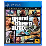 Grand Theft Auto V Premium Edition Ps4 Físico, Nuevo Sellado