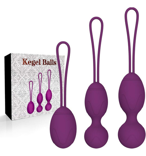 Kit Pesas Bolas De Kegel Para Ejercicio Mujer Silicona  