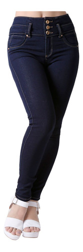 Jeans Mujer Moda Skinny Azul Fergino 52905008