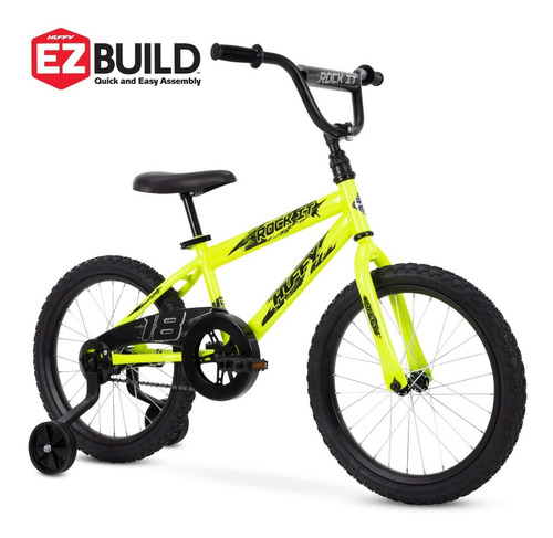 Bicicleta Rock It Boys Huffy Rodada 18 Niños Amarilla Xtr Color Amarillo Tamaño Del Cuadro 18