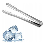 Pinza Para Hielo Acero Inox Hielera Gastronomía Bar Cocina