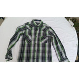 Camisa Niño Escosesa Verde Kevingston Talle 8