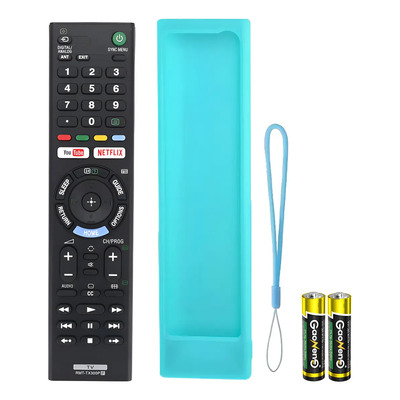 Control Remoto Para Sony Bravia Smart Tv Led Lcd 4k Uhd Hd Rmt-tx300u Rmt-tx300b Kd-65x7000e Kd-55x7000e Kd-49x7000e Kd-43x7000e Compatible Con Todos Los Modelos De Tv Sony Estuche Protector + 2 Pilas | Meses sin interés