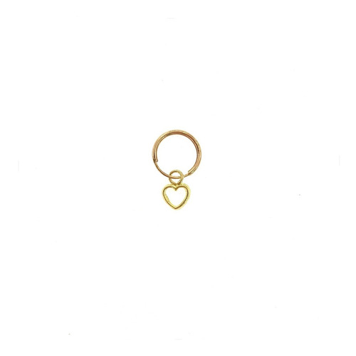 Mini Arracada 8mm + Dije Oro 10k Kt Para Niña Mujer / Regalo