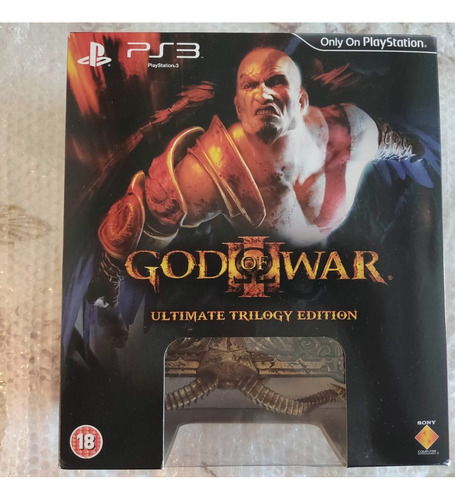 Ps3 - God Of War Ultimate Trilogy Edition Completo Perfeito