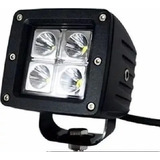 Faro Auxiliar Led Blanco Moto Spot Auto Camioneta Agro 16w