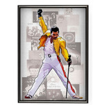Cuadro Impresión Digital Lienzo: Banda Queen Freddie Mercury